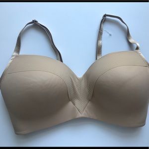 Soma 34D Soft Tan Cooling Wireless Bra NWOT